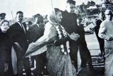 Indira Gandhi at Shillong in 1976