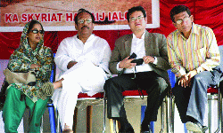 Mr. FRKharkongor, DC, Jaintia Hills District with the Bangladeshi tour operators