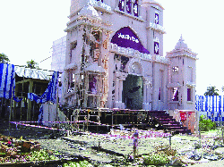 The blast site at vegetable market in Kokrajhar in 2008