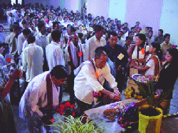Zeliangrong people observing Haipuo Jadonang's death anniversary