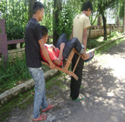Mock drill by NGO's