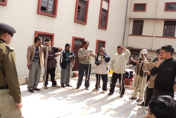 Training on Search & Rescue by Civil Defence & Home Guards