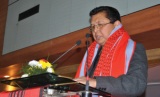 The Chief Guest of the Function addressing the gathering The Chief Guest of the Function addressing the gathering